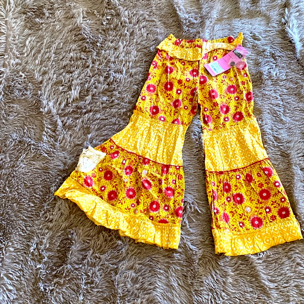 Girls Size 6 Mustard Pie “Pixie Pant”
